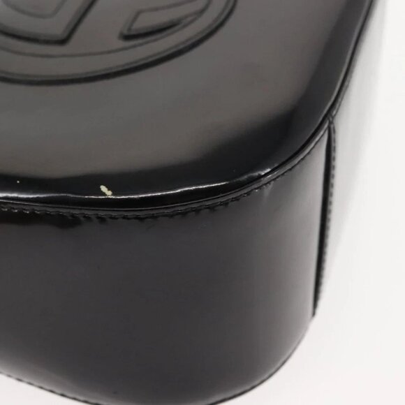 GUCCI Shoulder Bag Patent leather Black Auth - Picture 10 of 15